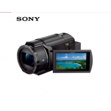 索尼（SONY）FDR-AX45A 家用/直播4K高清數(shù)碼攝像機 /DV/攝影機/錄像機（含128G卡+三腳架+包+UV鏡）